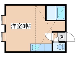 メイプルクラブの物件間取画像